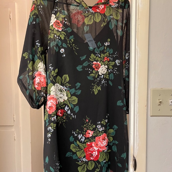 Floral Tie Waist Dress (Brand New) - Picture 2 of 4